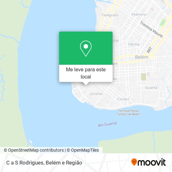 C a S Rodrigues mapa