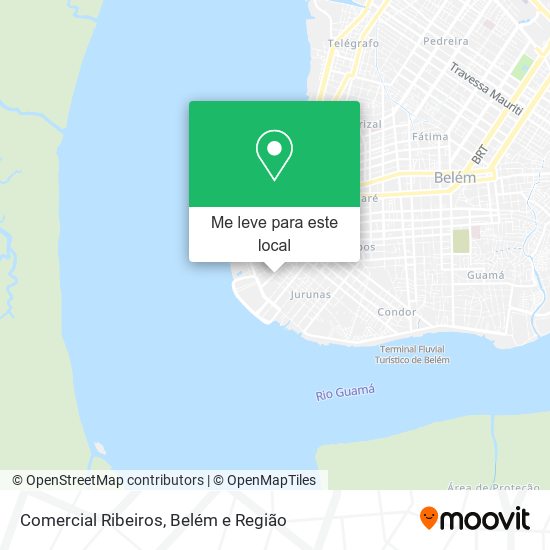 Comercial Ribeiros mapa