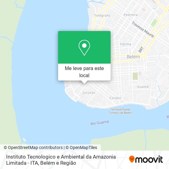Instituto Tecnologico e Ambiental da Amazonia Limitada - ITA mapa