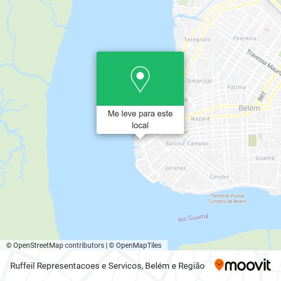 Ruffeil Representacoes e Servicos mapa