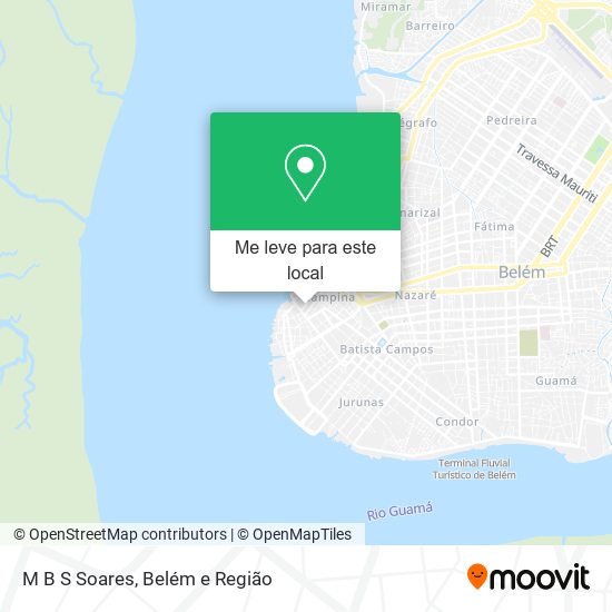 M B S Soares mapa