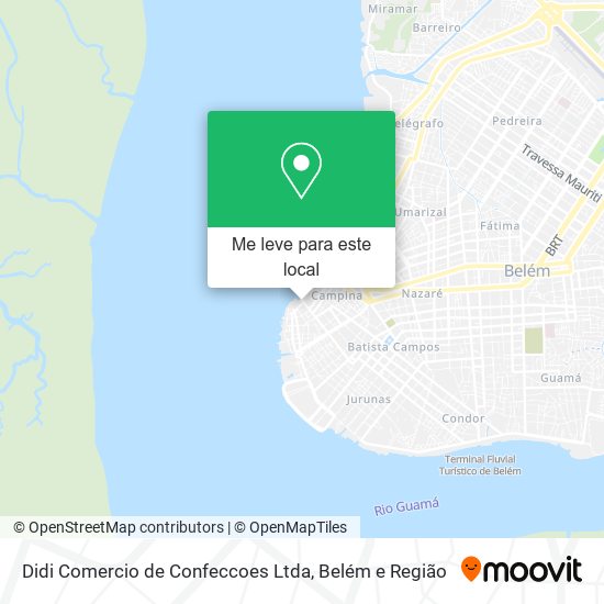 Didi Comercio de Confeccoes Ltda mapa