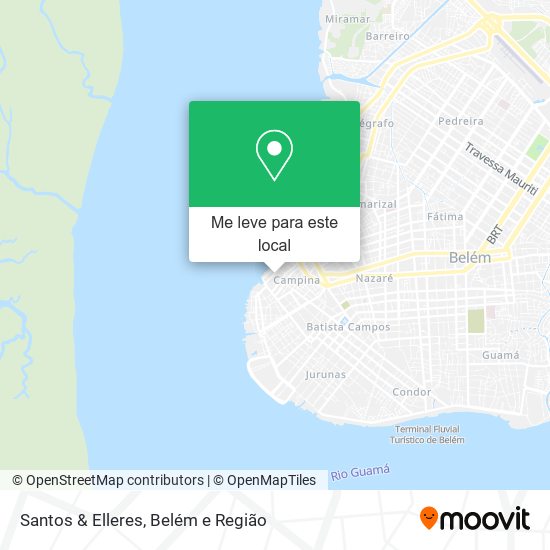 Santos & Elleres mapa