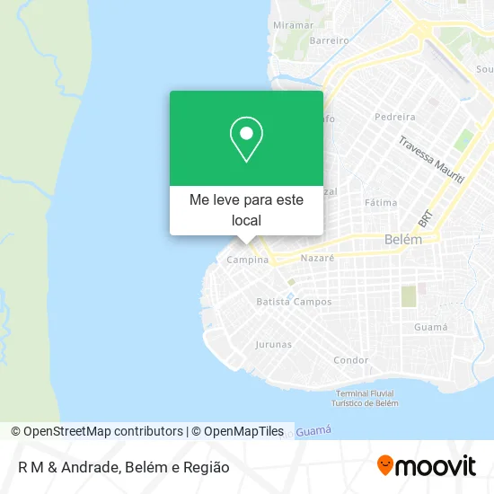 R M & Andrade mapa