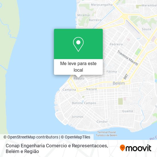 Conap Engenharia Comercio e Representacoes mapa