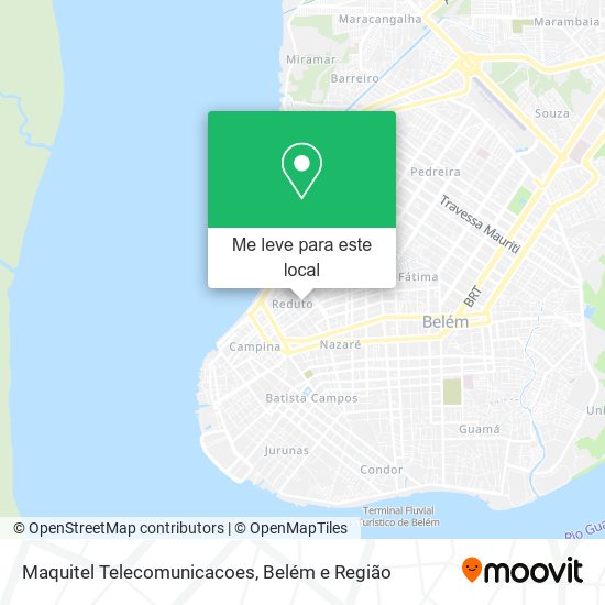 Maquitel Telecomunicacoes mapa