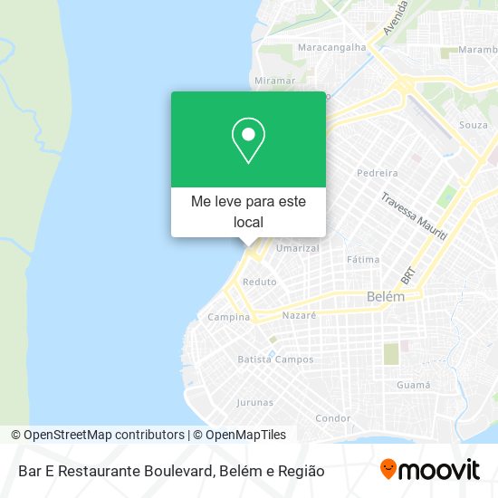 Bar E Restaurante Boulevard mapa