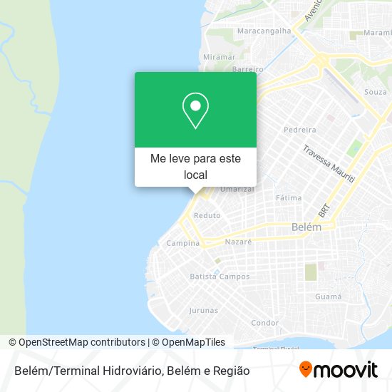 Belém/Terminal Hidroviário mapa