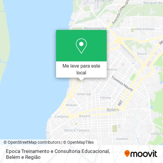 Epoca Treinamento e Consultoria Educacional mapa