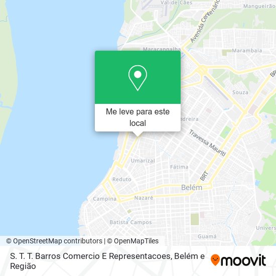 S. T. T. Barros Comercio E Representacoes mapa