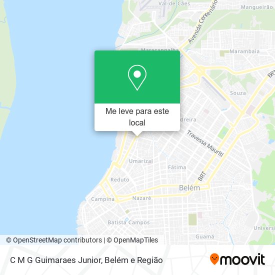 C M G Guimaraes Junior mapa