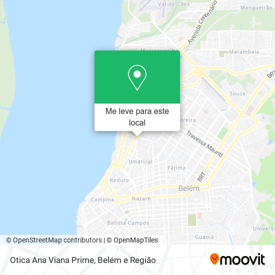 Otica Ana Viana Prime mapa
