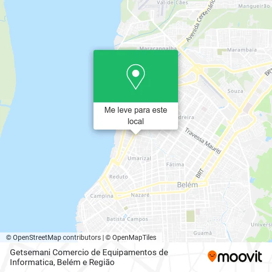 Getsemani Comercio de Equipamentos de Informatica mapa