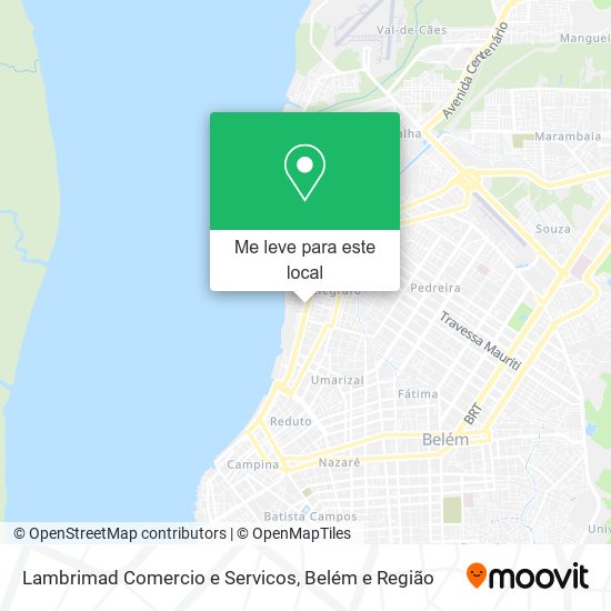 Lambrimad Comercio e Servicos mapa