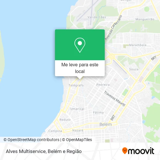 Alves Multiservice mapa