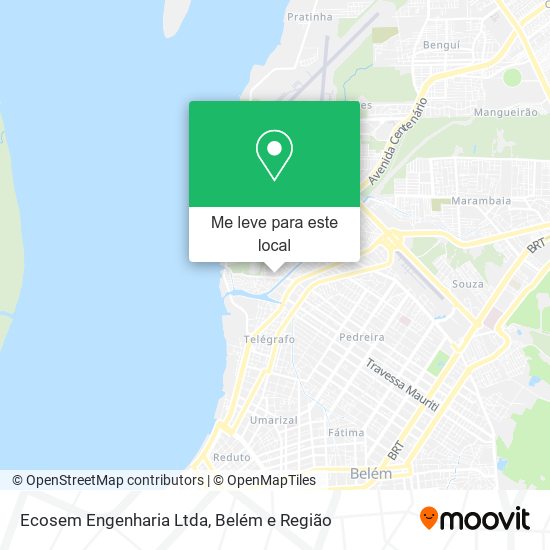 Ecosem Engenharia Ltda mapa