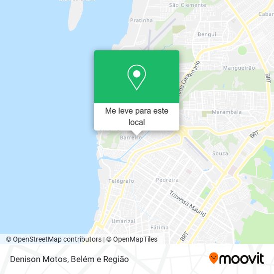 Denison Motos mapa