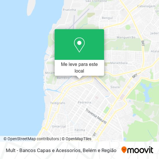 Mult - Bancos Capas e Acessorios mapa