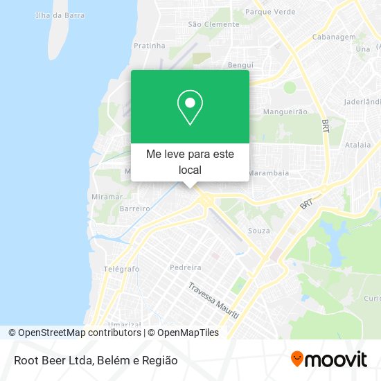 Root Beer Ltda mapa