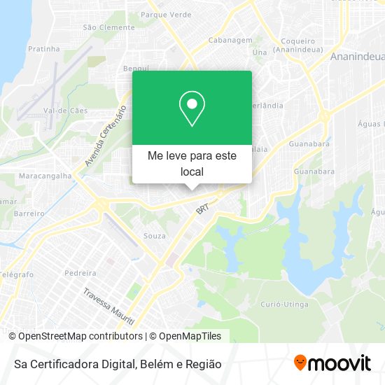 Sa Certificadora Digital mapa