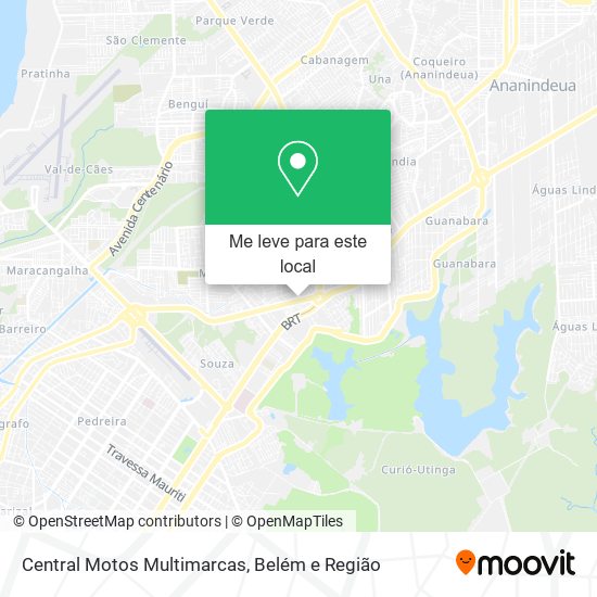 Central Motos Multimarcas mapa