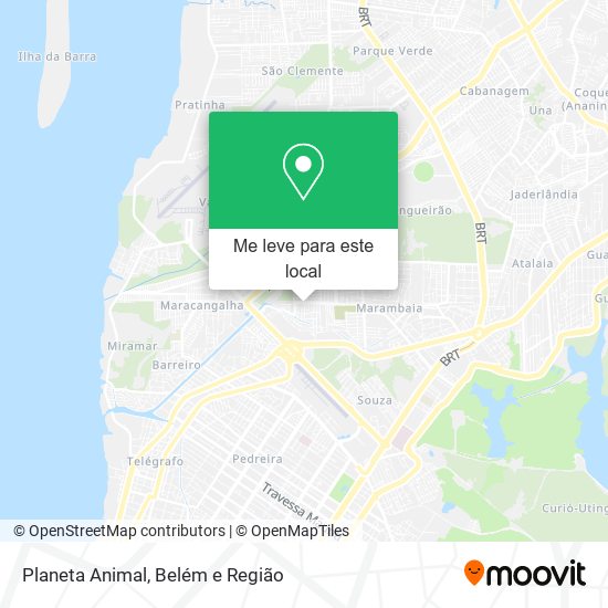 Planeta Animal mapa