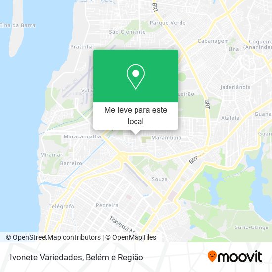 Ivonete Variedades mapa