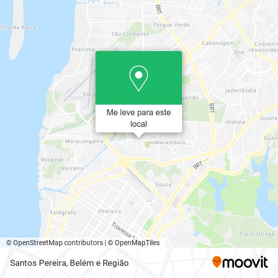 Santos Pereira mapa