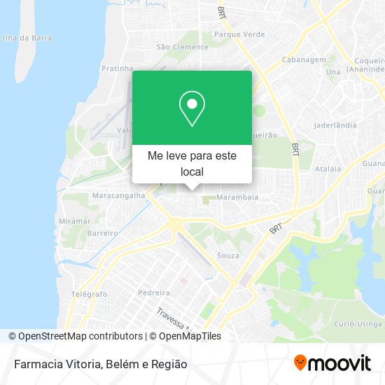 Farmacia Vitoria mapa