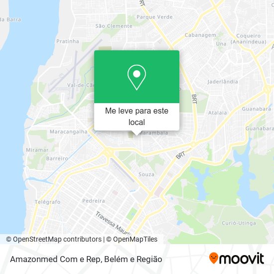 Amazonmed Com e Rep mapa