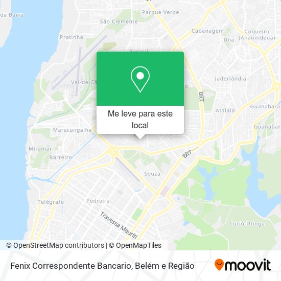 Fenix Correspondente Bancario mapa