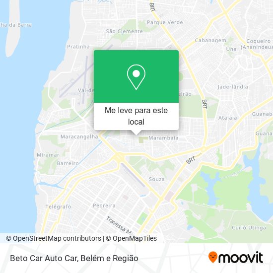 Beto Car Auto Car mapa