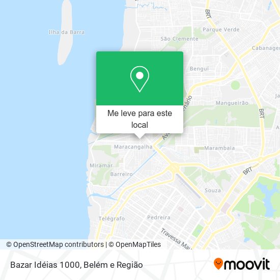 Bazar Idéias 1000 mapa