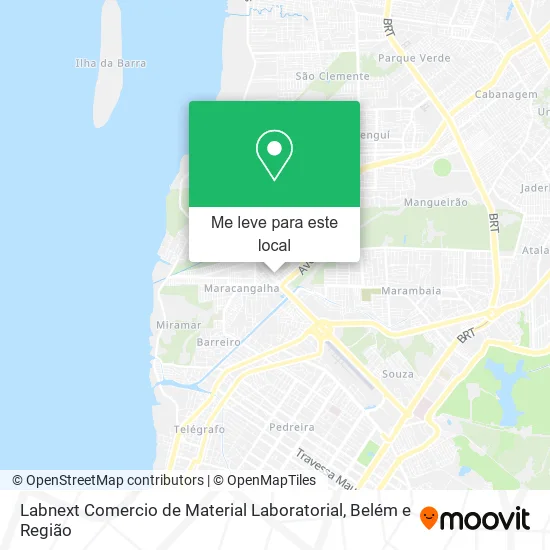 Labnext Comercio de Material Laboratorial mapa