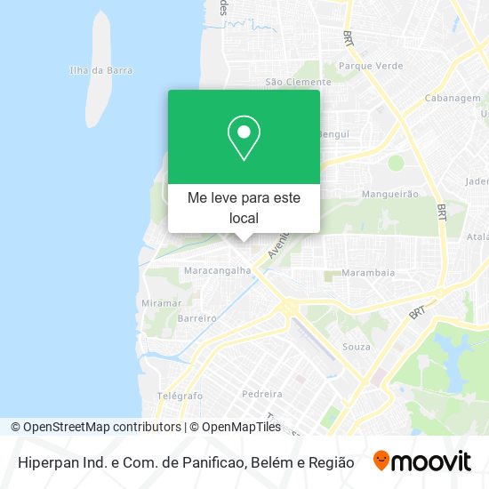 Hiperpan Ind. e Com. de Panificao mapa