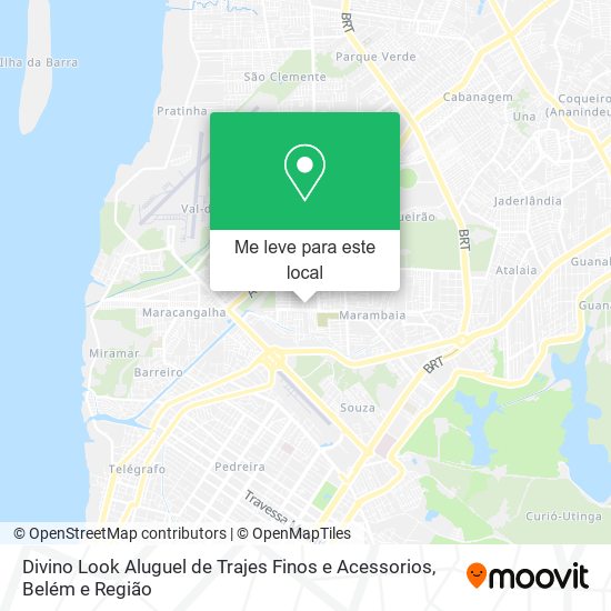 Divino Look Aluguel de Trajes Finos e Acessorios mapa