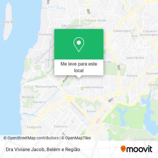 Dra Viviane Jacob mapa