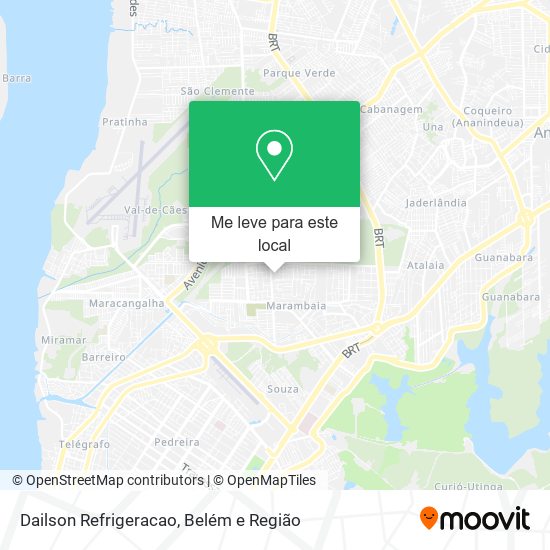 Dailson Refrigeracao mapa