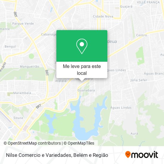 Nilse Comercio e Variedades mapa