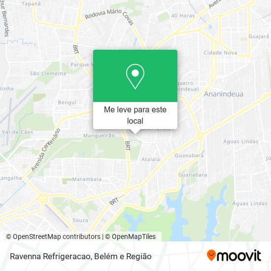 Ravenna Refrigeracao mapa