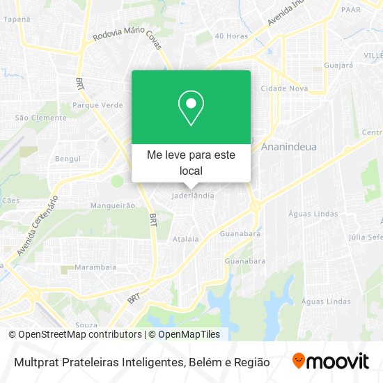 Multprat Prateleiras Inteligentes mapa