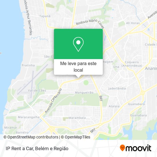 IP Rent a Car mapa