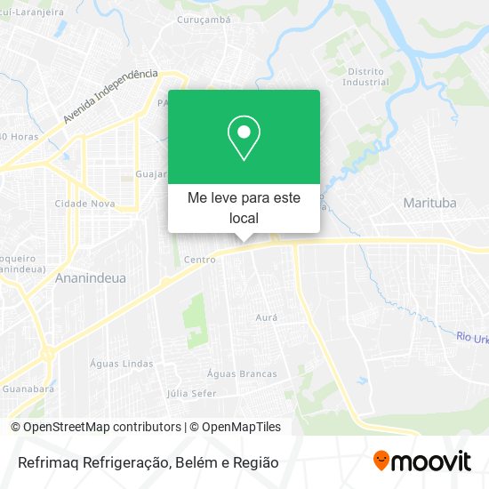 Refrimaq Refrigeração mapa