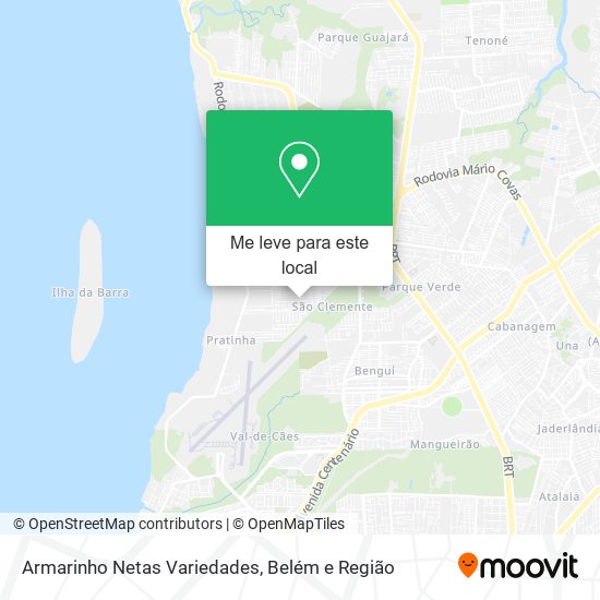 Armarinho Netas Variedades mapa