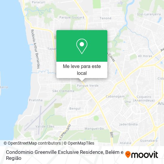 Condominio Greenville Exclusive Residence mapa