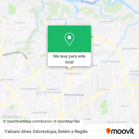 Fabiano Alves Odontologia mapa
