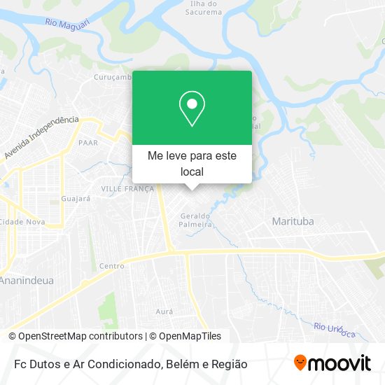 Fc Dutos e Ar Condicionado mapa