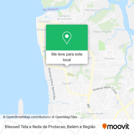 Blessed Tela e Rede de Protecao mapa