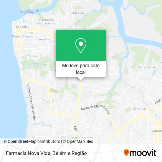 Farmacia Nova Vida mapa