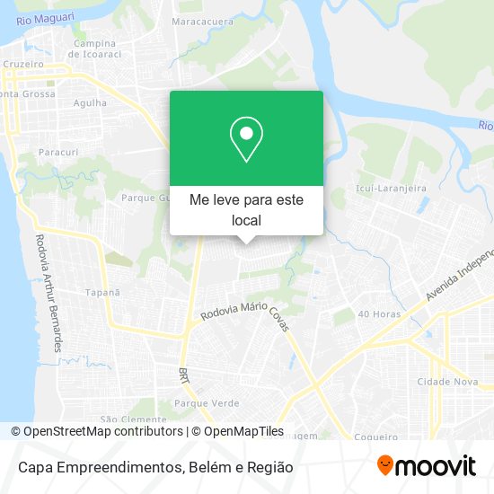 Capa Empreendimentos mapa